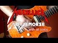 Metallica - No Remorse (full guitar cover) with all ...