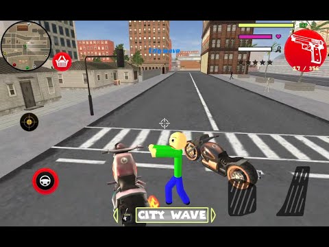 Baldi Stickman Rope Hero Vice Town - All Gang Stickman Rope Hero #1