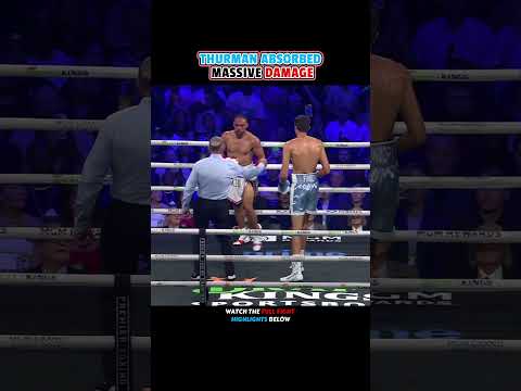 Sebastian Fundora Vs. Keith Thurman | HIGHLIGHTS    #boxing #sports #combat