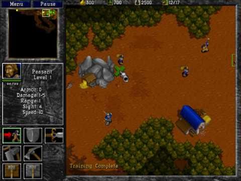 Warcraft 2: Tides of Darkness - Human Campaign Gameplay - Mission 6