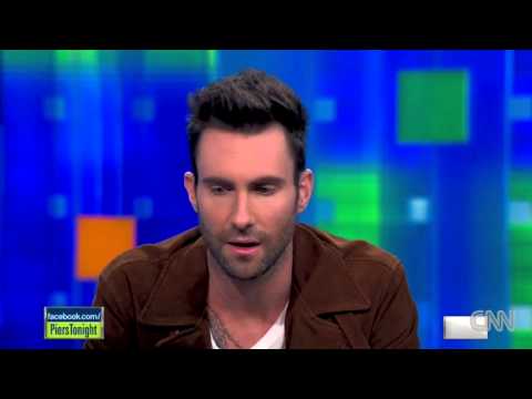 Adam Levine talks to CNN's Piers Morgan about Lady Gaga, Justin Bieber