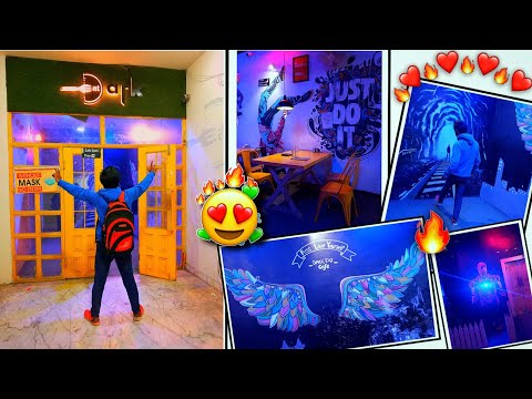 dark eat aligarh 😻!! aligarh best restaurant !! couples best restaurant !! FERIX ZON