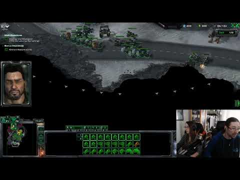 Married Couple Plays StarCraft2: WoL Campaign Co-oP by raegLordDz - Mission 6: Outbreak