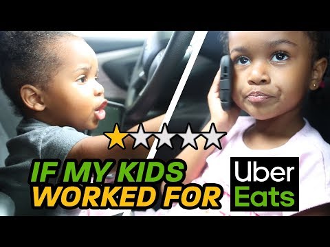 If my kids worked for Uber Eats