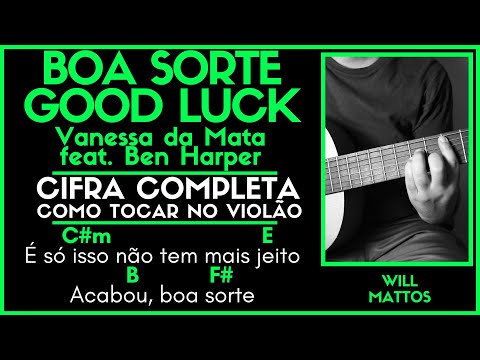 Boa sorte (good luck) - com ben harper…