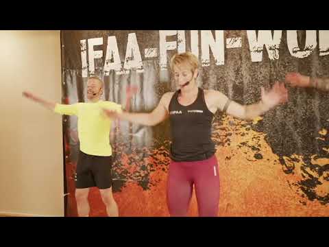 3. IFAA FUN WORKOUT – Teil 1: Franziska Piel mit „Power Dumbell HIIT“