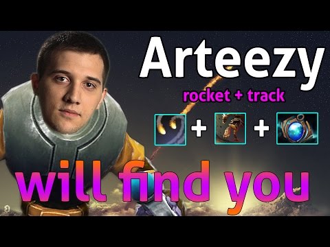 Arteezy - Dota 2 : Guide - Professional Tinker - [Mid-lane] anywhere you hide,rocket will find you