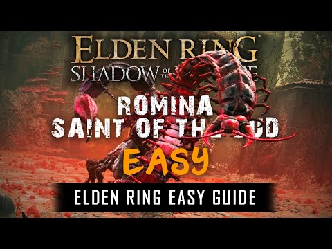 How to Beat Romina Saint Of The Bud in elden ring DLC 🔥 || Easy Guide #eldenringdlc #eldenring