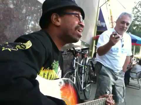 Homeless Dude Makes Up a Song on the Spot!