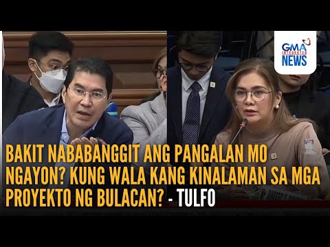 Erwin Tulfo, kinuwestiyon si Mina Jose hinggil sa pagpunta sa kanyang opisina | GMA Integrated News