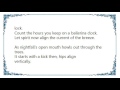 Fionn Regan - The Horses Are Asleep Lyrics