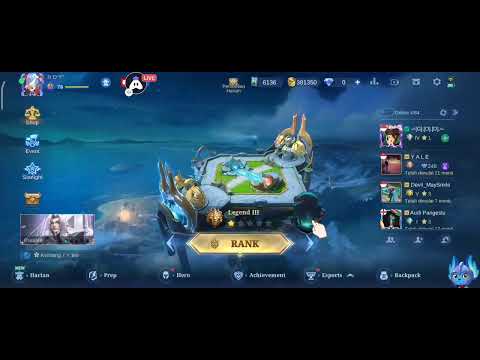 Indonesian Mobile Legends : 👍 Good stream | Playing Solo | Streaming with Turnip