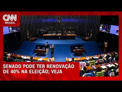 Pesquisa aponta mudança em um terço do Senado; entenda | Bastidores CNN