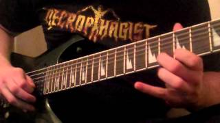 Scar Symmetry "2012 - Demise of the 5th sun" guitar solo played by Jesse Cole