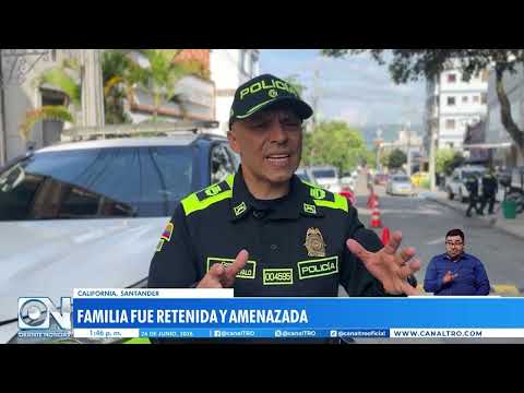 Seis hombres armados fueron capturados por las autoridades en Santander