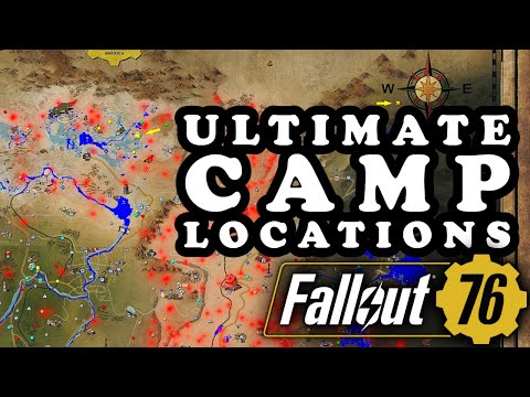 Top 6 The Best Camp Spots, Locations for each Region! - Fallout 76