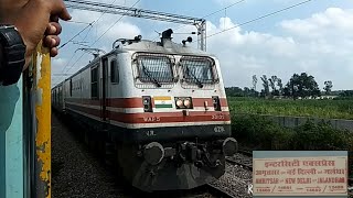 preview picture of video 'Unexpected!!! High Speed Action of |Jalandhar - New Delhi Intercity Express|'