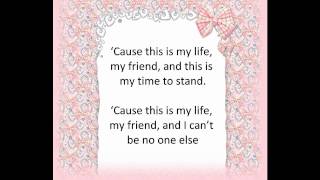 Anna Bergendahl - This Is My Life (Lyrics)