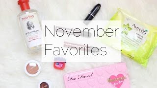 November Favorites