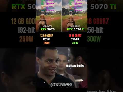 RTX 5070 12GB vs RTX 5070 Ti 16GB – Worth the Upgrade? 💸