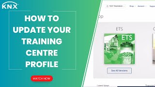 How to update your Training centre profile