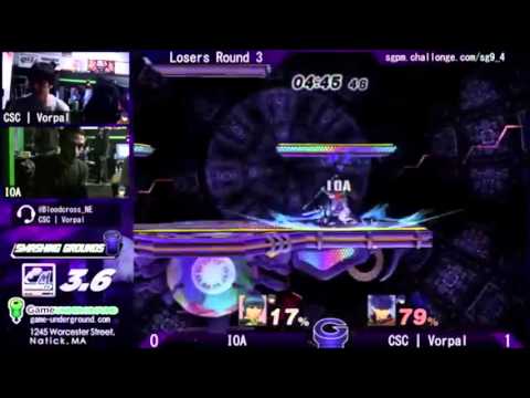 SG at GU 9 4: IOA (Marth) vs CSC l  Vorpal (Ike)