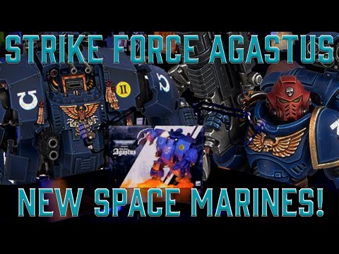 Strike Force Agastus - New Space Marines Brutalis Dreadnaught - Desolation Squads and a Lieutenant