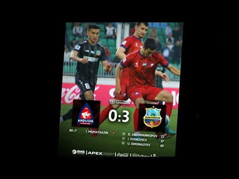 ANDIJON vs BUNYODKOR  0:3 | Coca Cola superliga