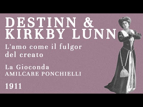 Emmy Destinn & Louise Kirkby Lunn - L'amo come il fulgor del creato [La Gioconda] - 1911