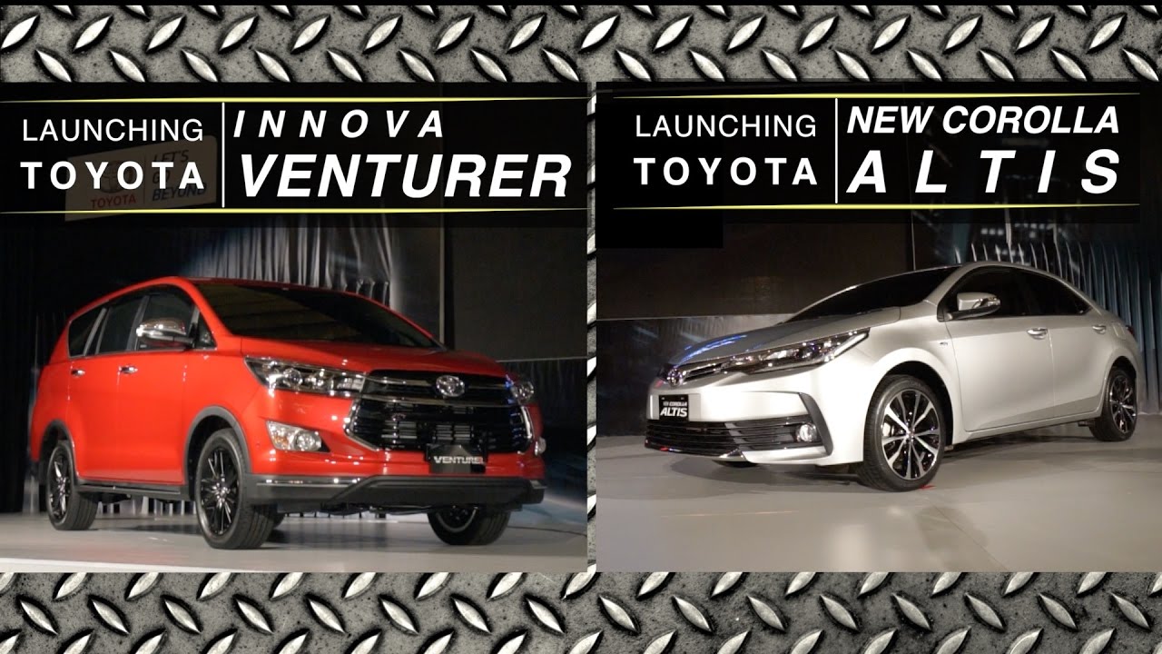 Launching Toyota Innova Venturer & New Corolla Altis I OTO.com