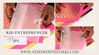 KID ENTREPRENEUR TIPS | How To Start A Business As A Kid