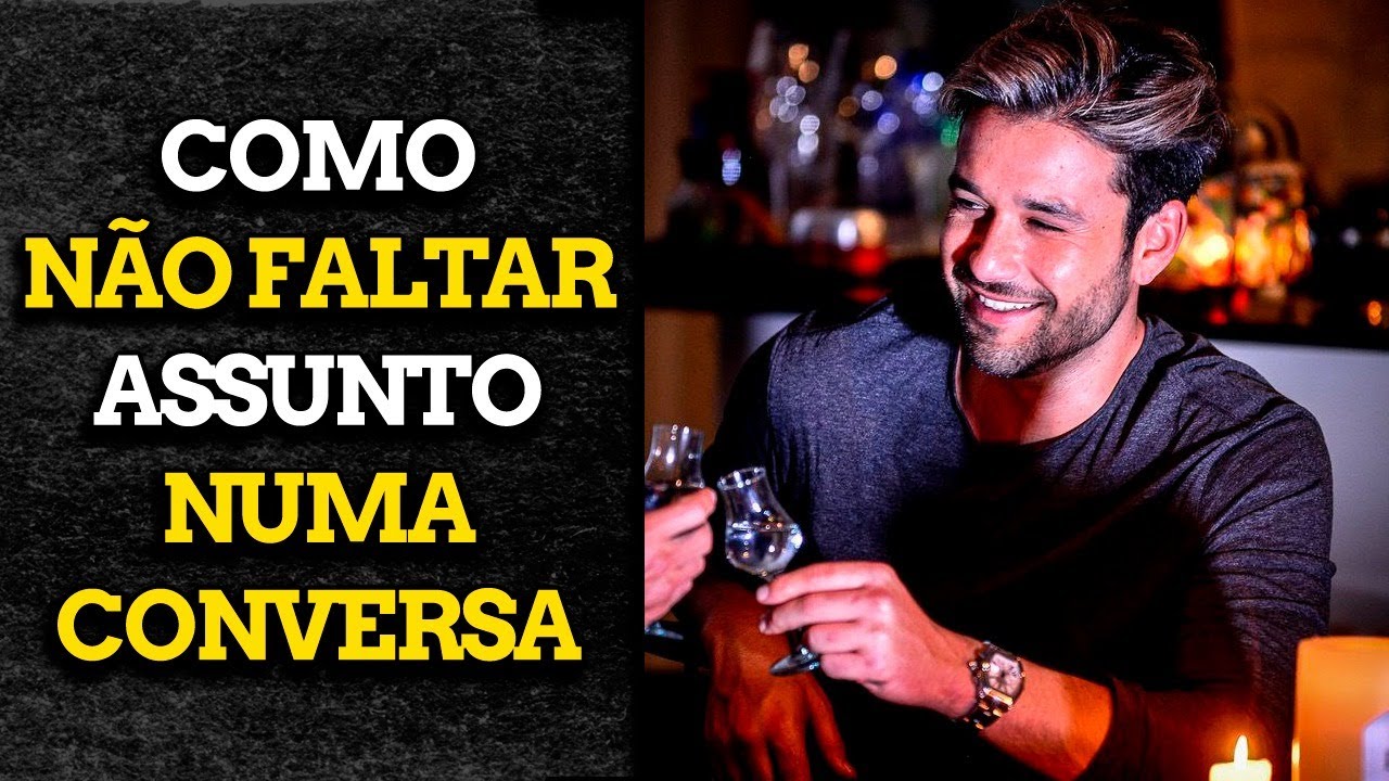 Sergio Marone - Como não faltar assunto e NÃO deixar uma conversa morrer.