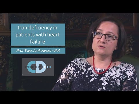 Iron deficiency in patients with heart failure - Prof Ewa Jankowska