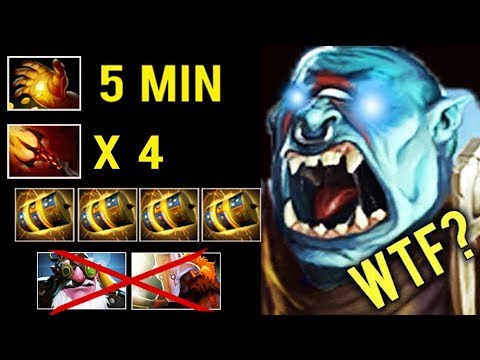 NEW CANCER HERO MID 5 Min Midas x3 Multicast Range Imba Dagon Ogre 7.22d Dota 2