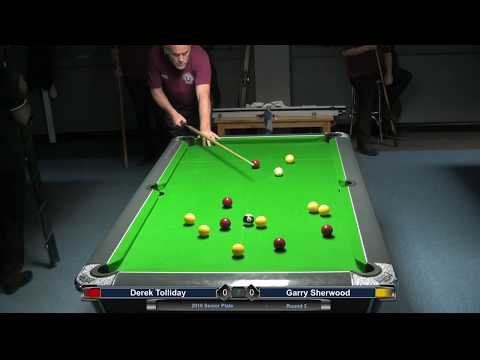 2019 Senior Plate 5 - Round 3 - Derek Tolliday v Garry Sherwood