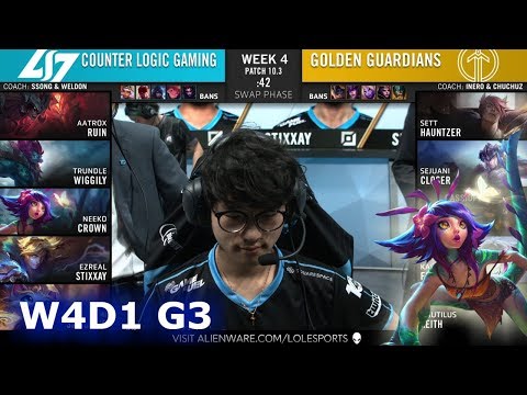 CLG vs Golden Guardians | Week 4 Day 1 S10 LCS Spring 2020 | CLG vs GG W4D1