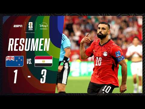 Resumen Nueva Zelanda vs Egipto