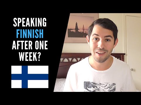 How Much Finnish Can I Learn in ONE Week? (featuring linguaEpassione)