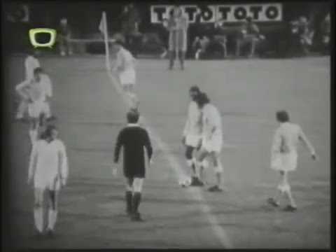 ECC 1973-74. Round of 16. Újpesti Dózsa SC - SL Benfica. Highlights.