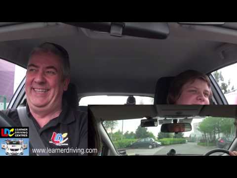 Dean's 2nd driving lesson with Bob