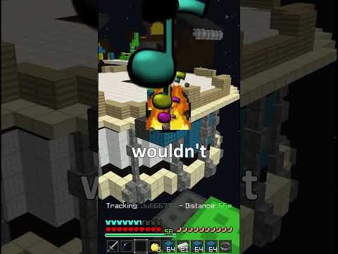 TOXIC Player Sent to Void on Hypixel Bedwars!!