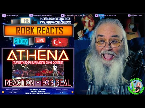 Athena Reaction - For Real (Turkey) 2004 Eurovision Song Contest - First Time Hearing - Requested