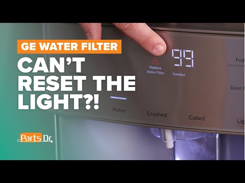How to reset GE refrigerator water filter notification (RPWFE RFID water filter)