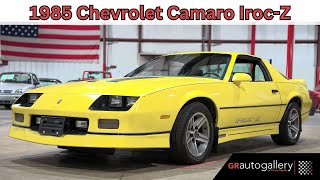 Video Thumbnail for 1985 Chevrolet Camaro