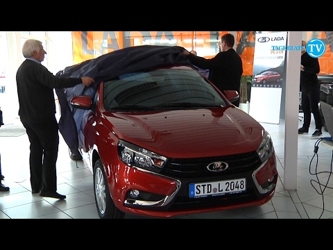 Deutschlandpremiere: Der Lada Vesta wird enthüllt
