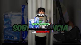 Comprei os itens de sobrevivência mais estranhos da internet!#sobrevivencia #itens #testando #shoppe