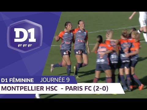 J9 : Montpellier HSC - Paris FC (2-0) / D1 Féminine