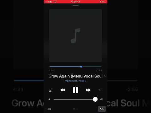 Grow again menu kele b vocal soul mix