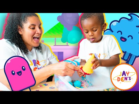 Ice Cream Sand Sensory Bin Fun