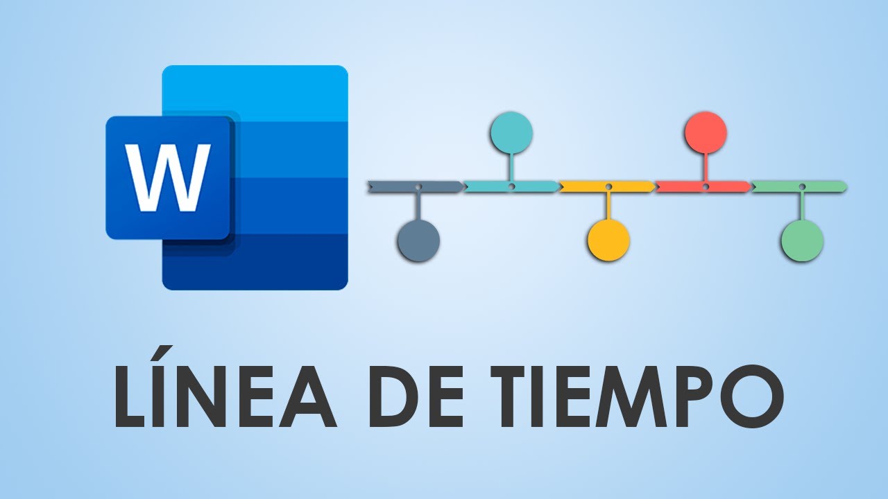 Cómo hacer una LÍNEA DE TIEMPO en Word